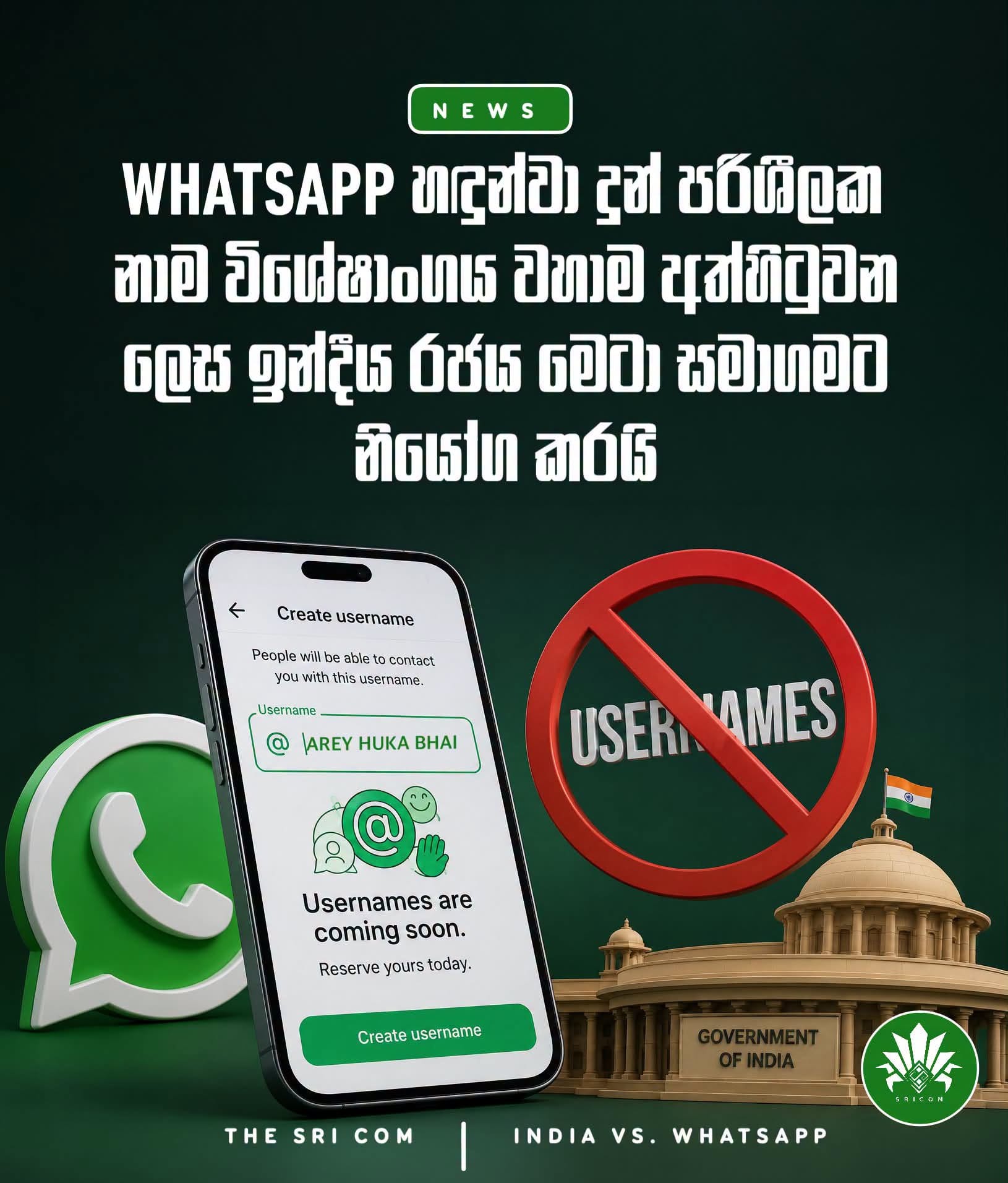 Indian government orders Meta to halt WhatsApp username rollout, seeks response within 3 days