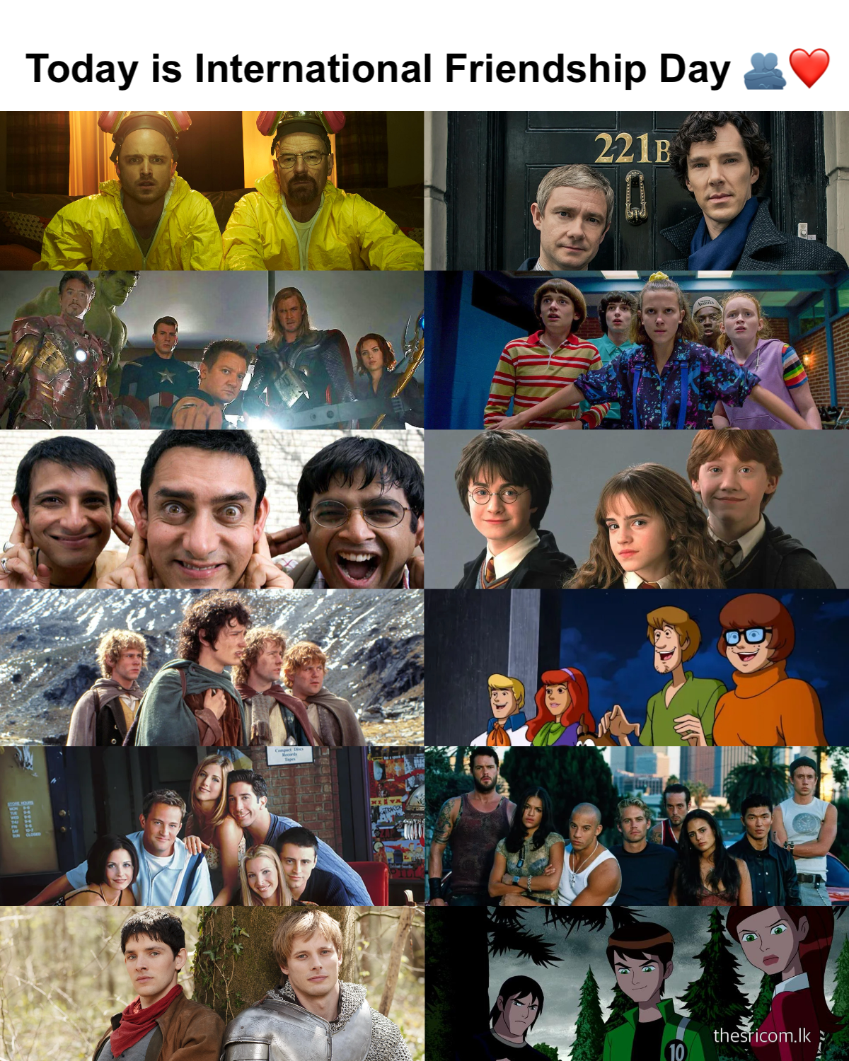 Today is International Friendship Day